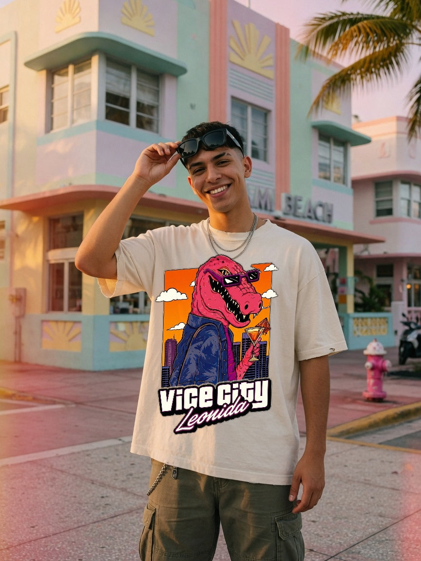 Vice Leonida Gator Heavyweight Tee
