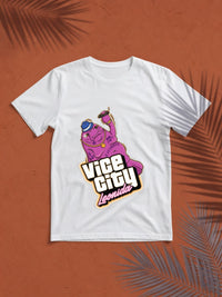 Leonida Manatee Tee - White - flat lay